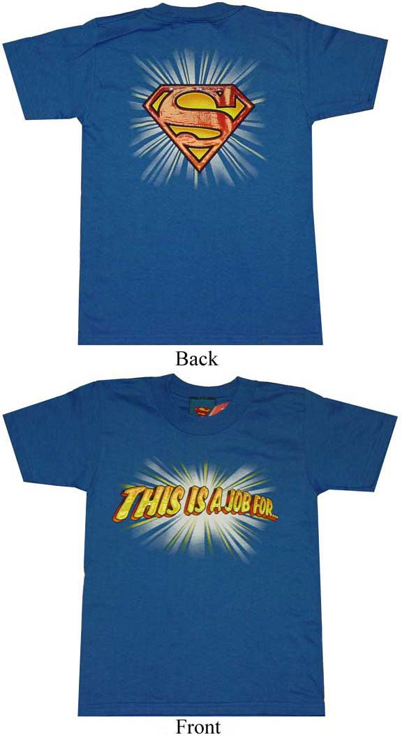 Superman Juvenile T-Shirt