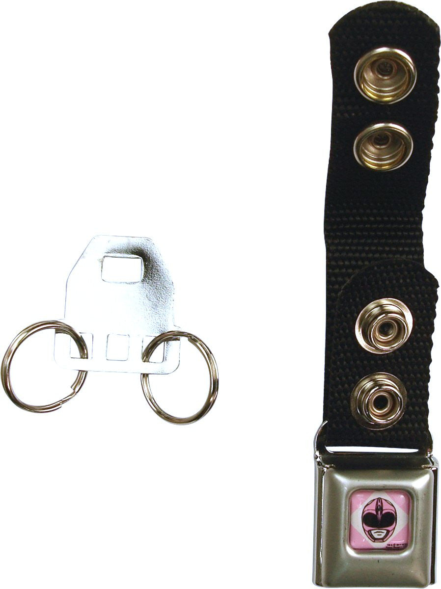 Power Rangers Pink Ranger Buckle Keychain