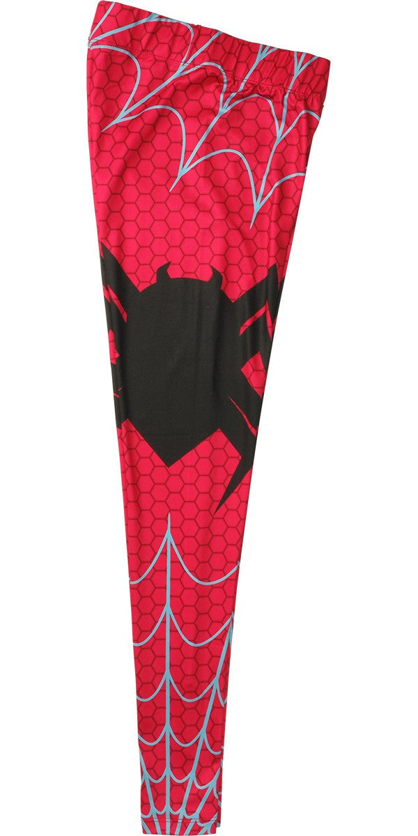 Spiderman Spider-Gwen Webbing Open Leggings