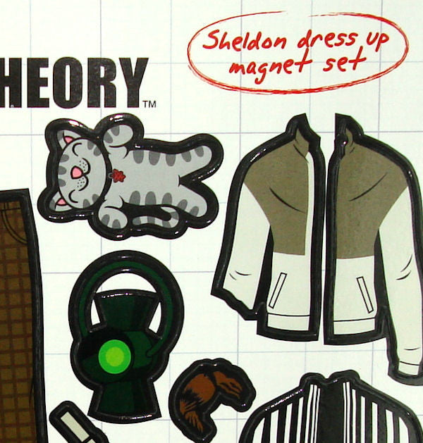 Big Bang Theory Sheldon Magnet Set