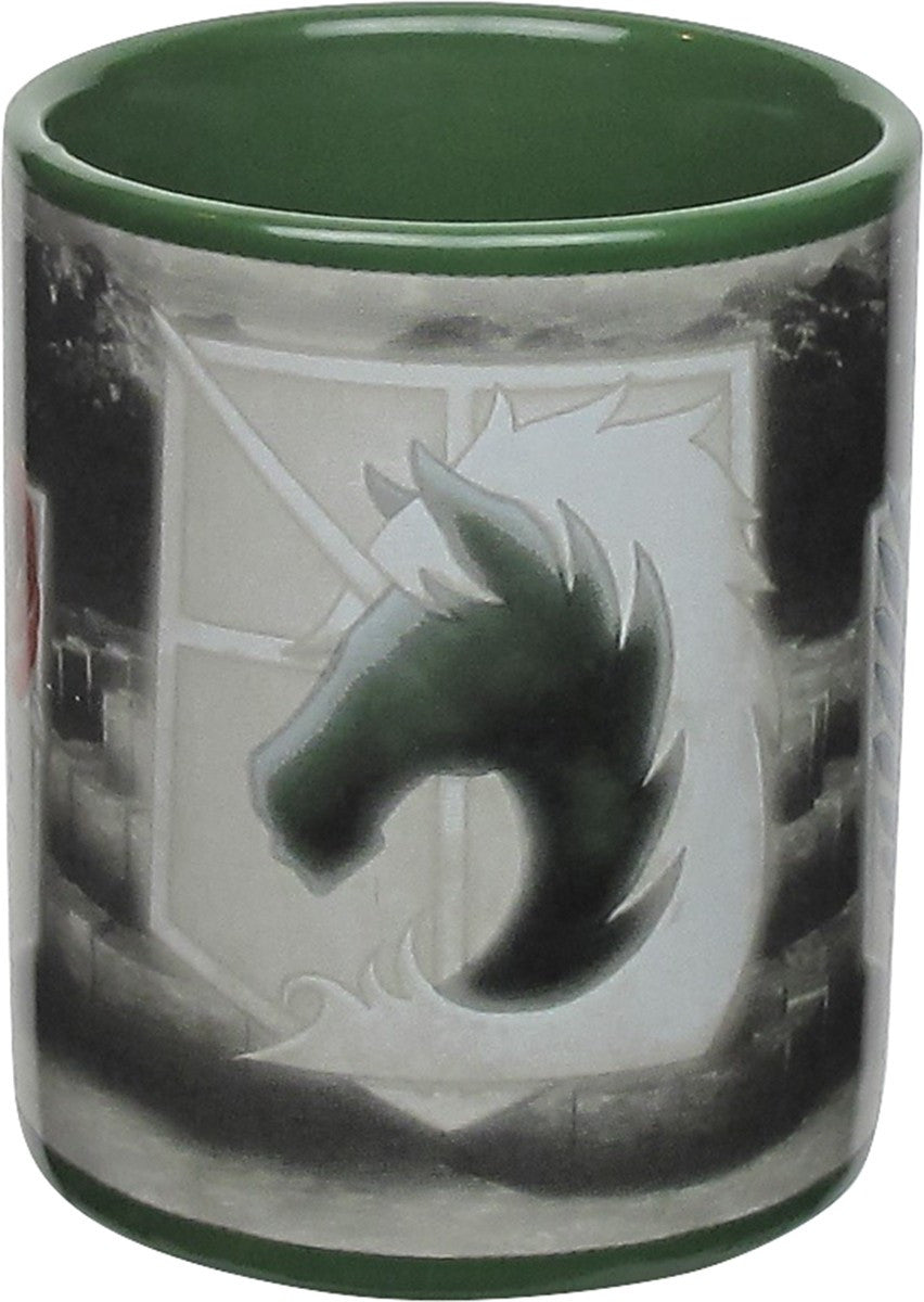 Attack on Titan Badges Mug