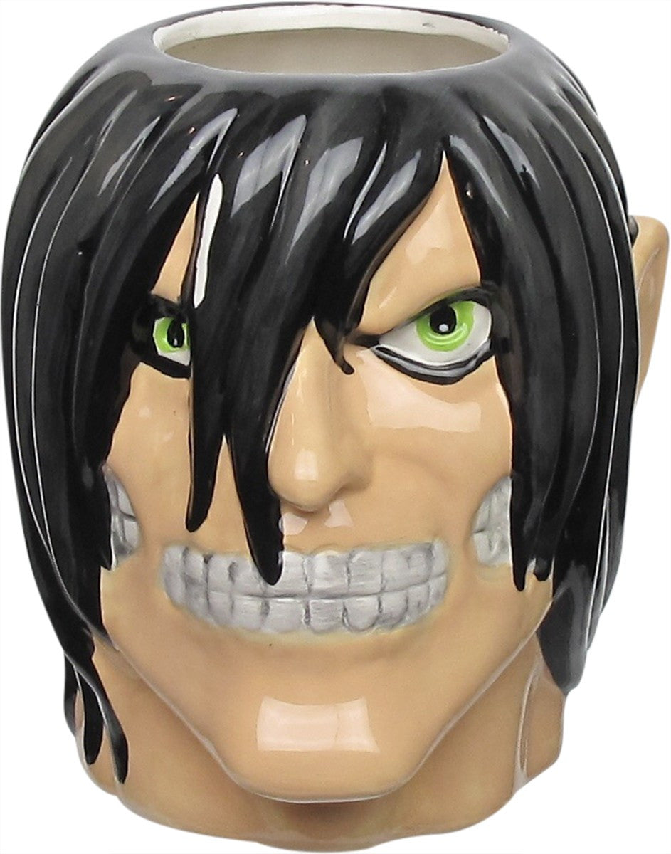 Attack on Titan Eren Titan Shifted Sculpted Mug