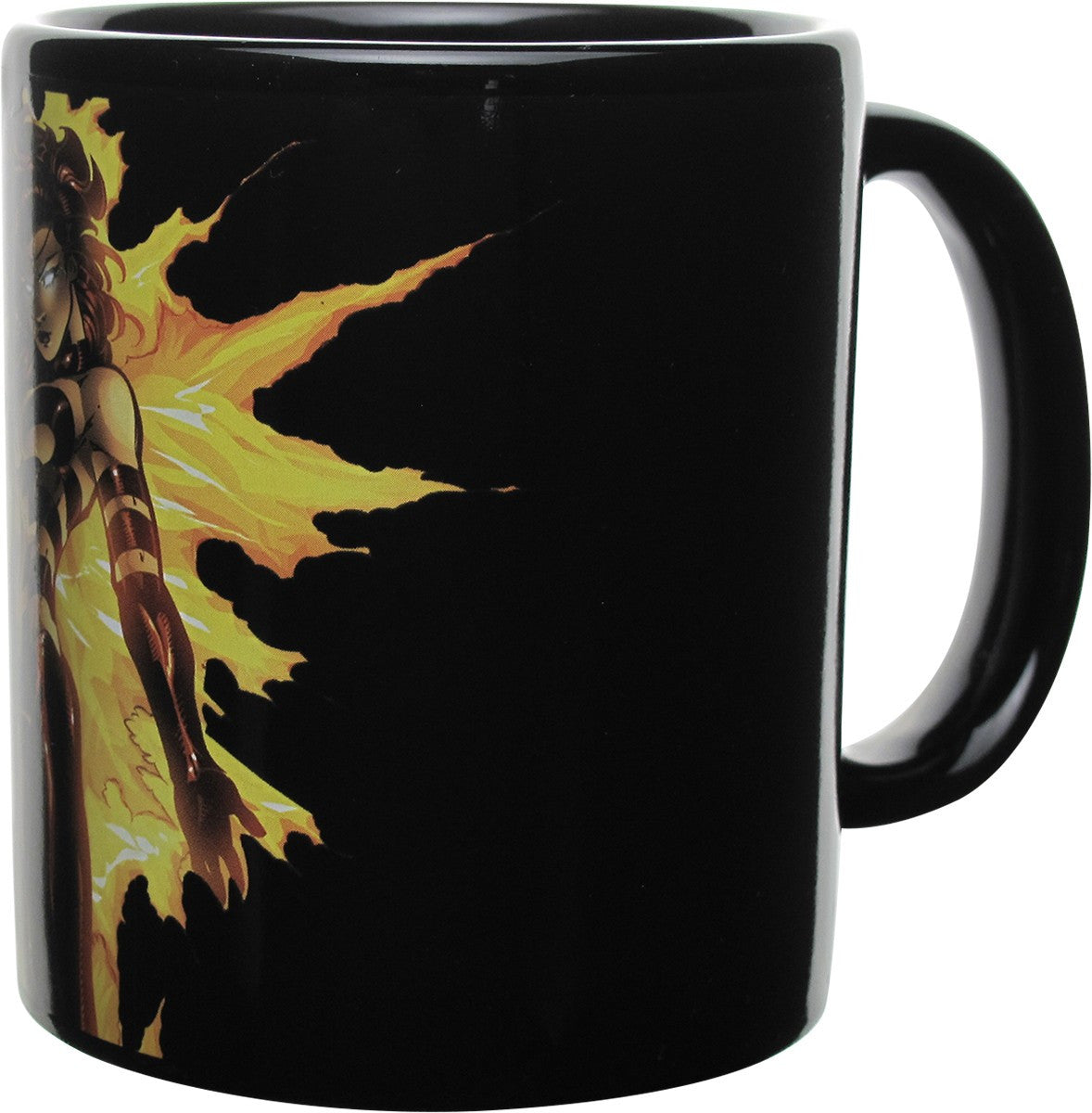 X Men Phoenix Fire Pose Heat Change Mug