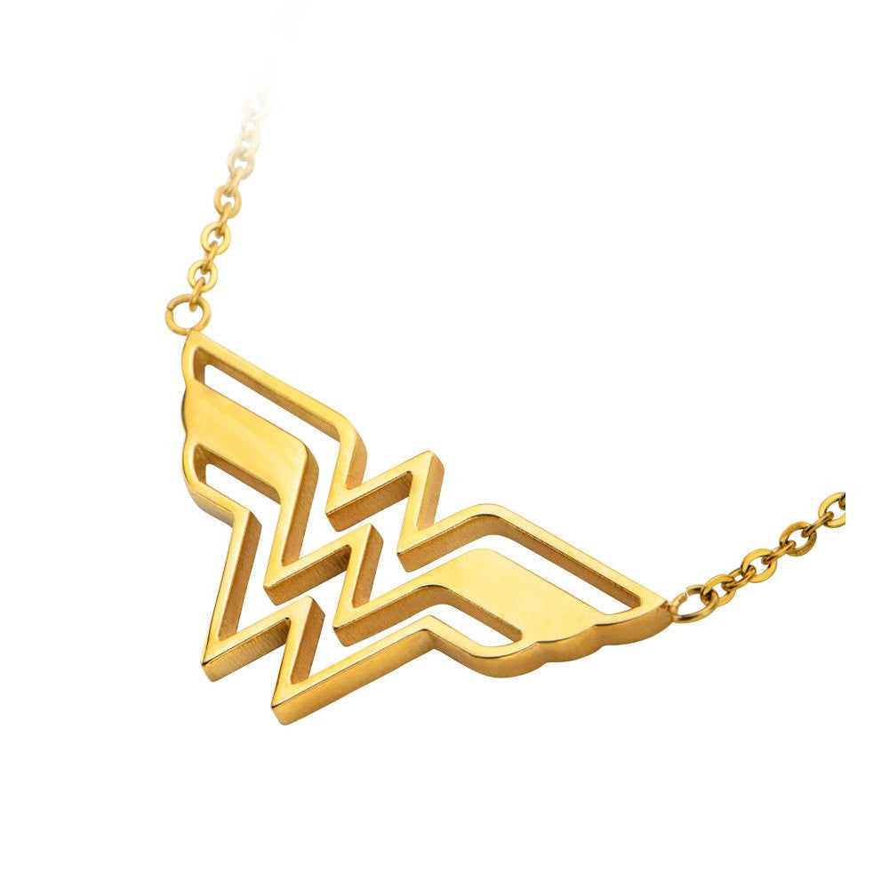 Wonder Woman Gold Tone Necklace