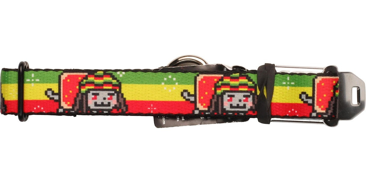 Nyan Cat Rastafarian Pet Collar
