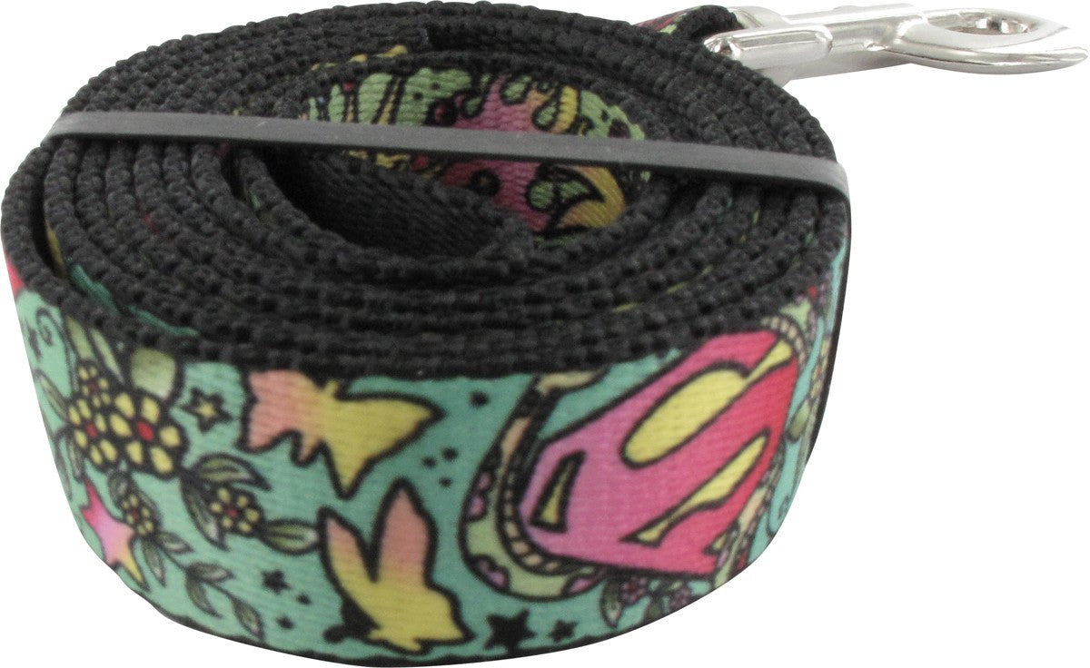 Supergirl Tattoo Wrap Pet Leash