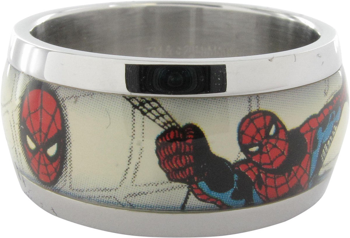 Spiderman Mask Web Sling Ring