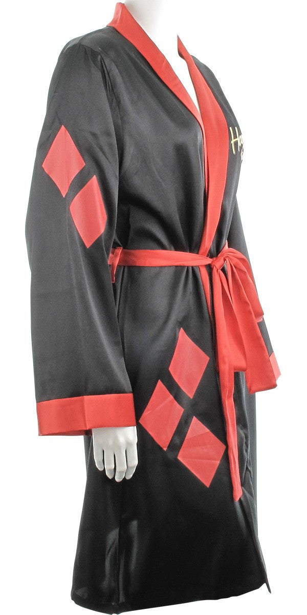 Harley Quinn Small Bombshell Satin Junior Robe