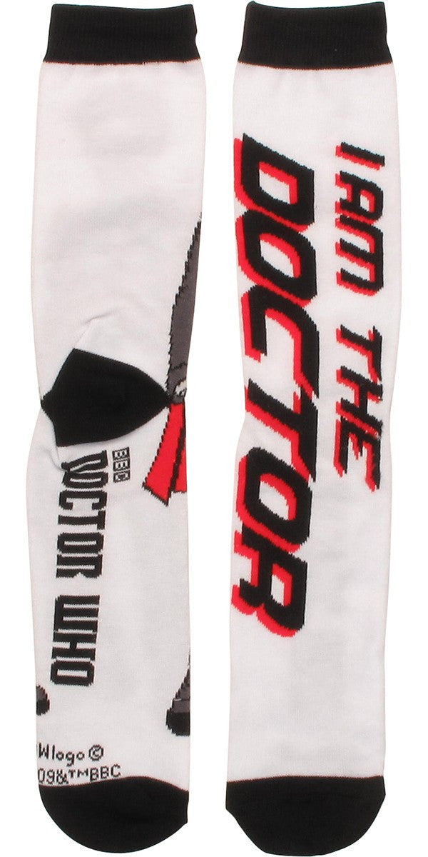 Doctor Who 12th Doc Toon Crew Socks
