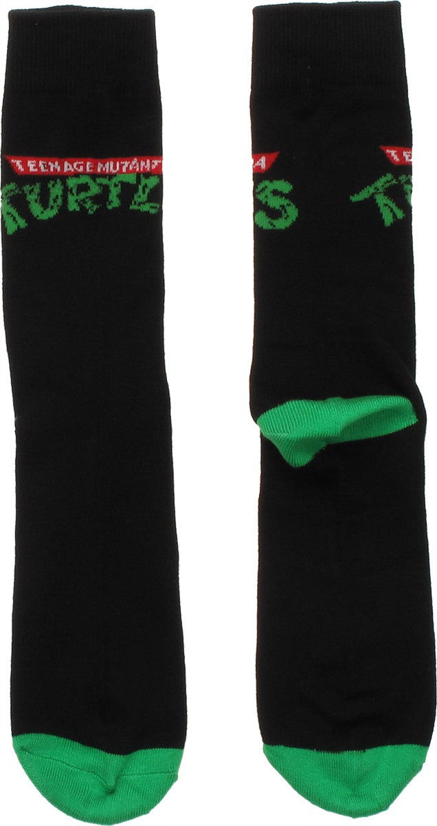 Ninja Turtles Logo Crew Socks