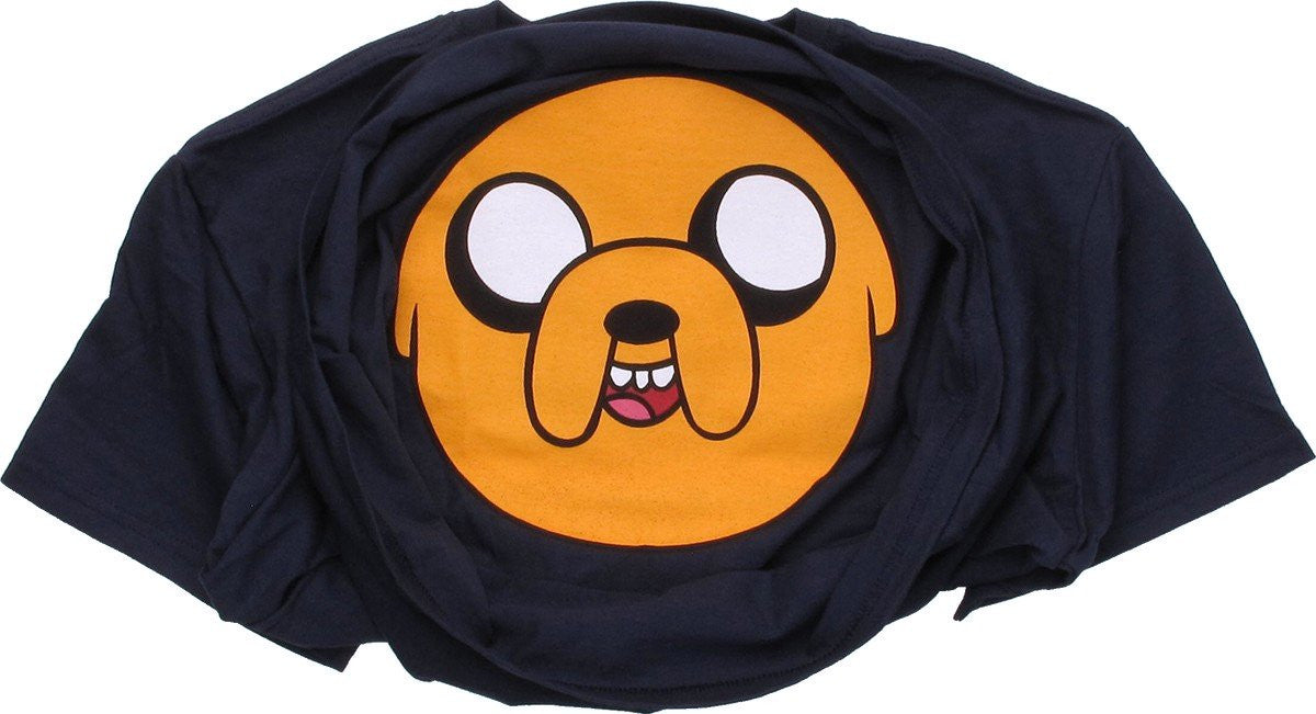 Adventure Time Jake Reversible Mask T-Shirt