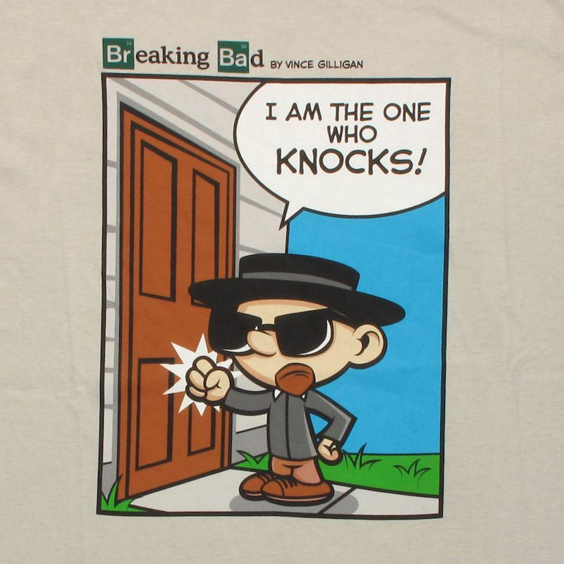 Breaking Bad One Who Knocks Toon T Shirt Sheer