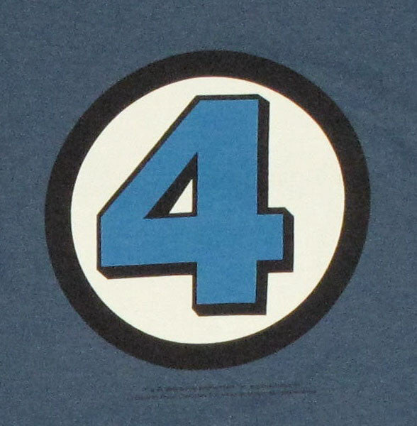 Fantastic Four Logo T Shirt Sheer