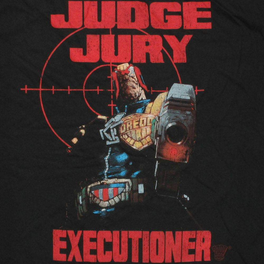 Judge Dredd Executioner T Shirt Sheer