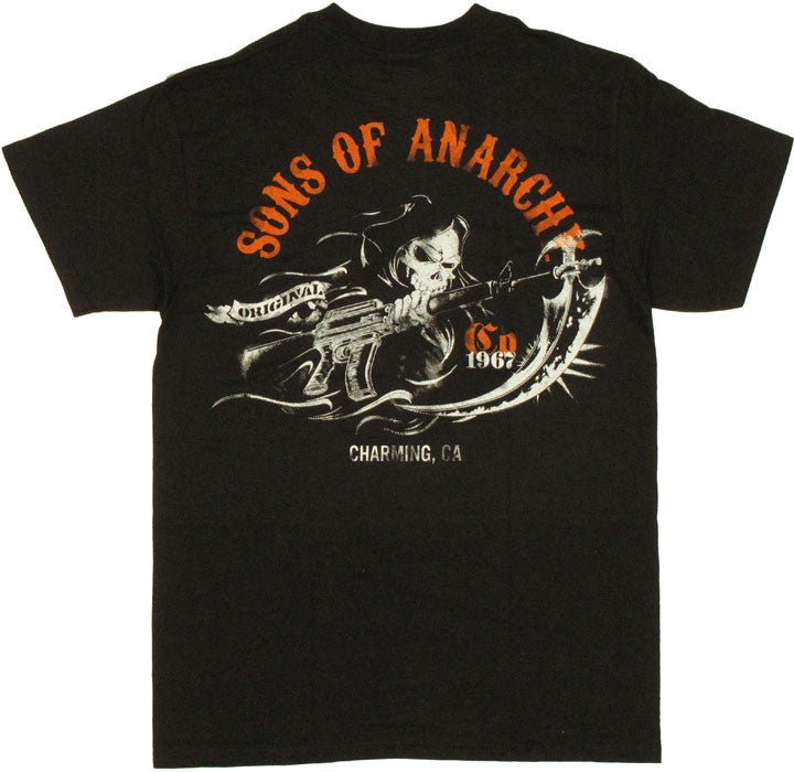 Sons of Anarchy Charging Reaper T Shirt