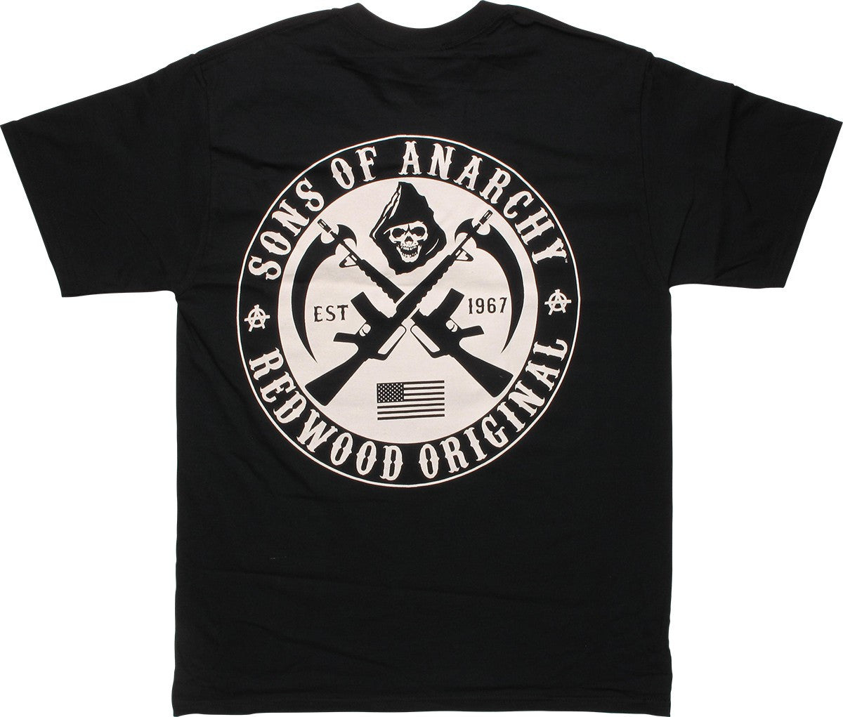 Sons of Anarchy SAMCRO X Pocket Logo T-Shirt