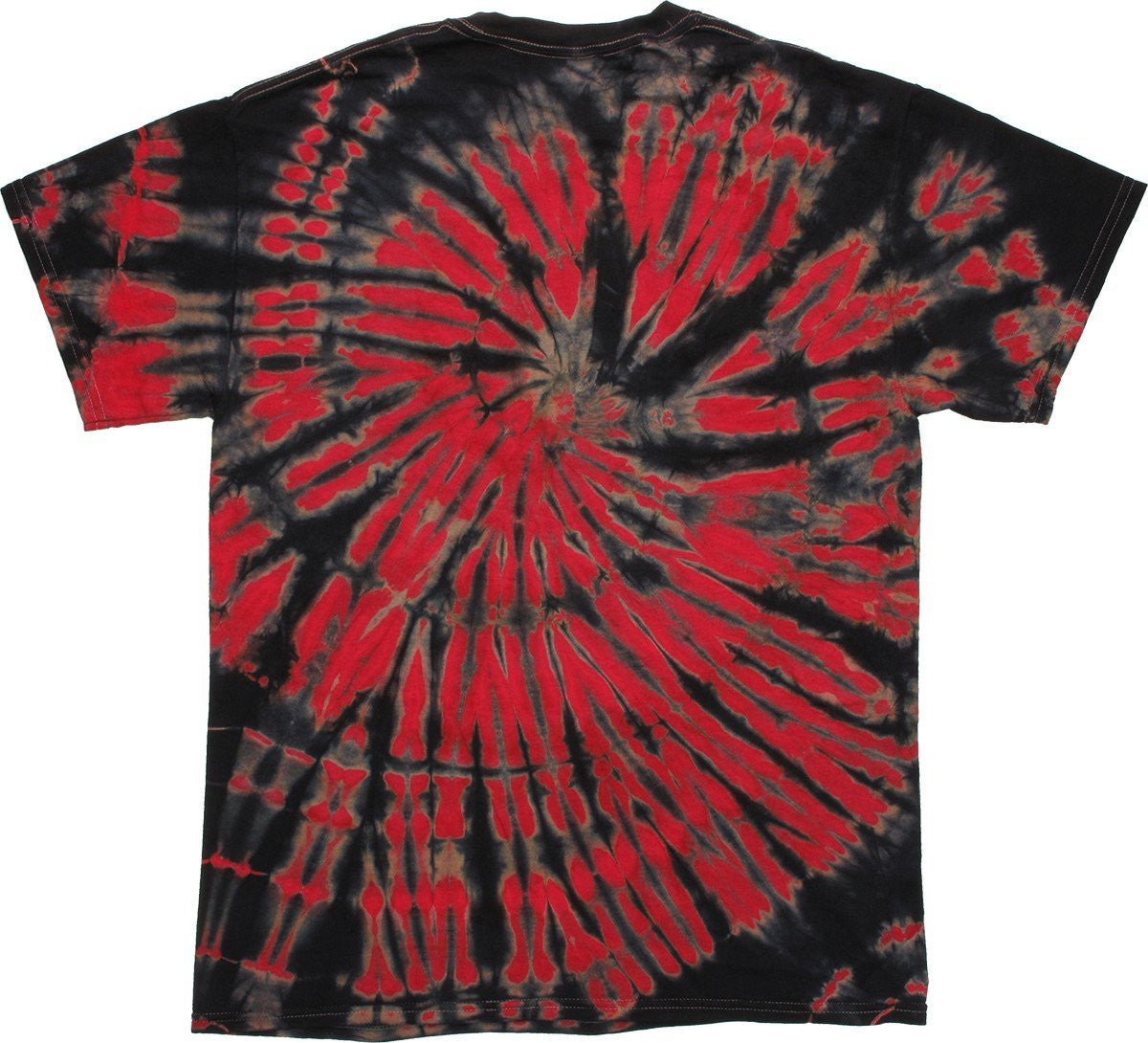Spiderman Chrome Logo Tie Dye T Shirt