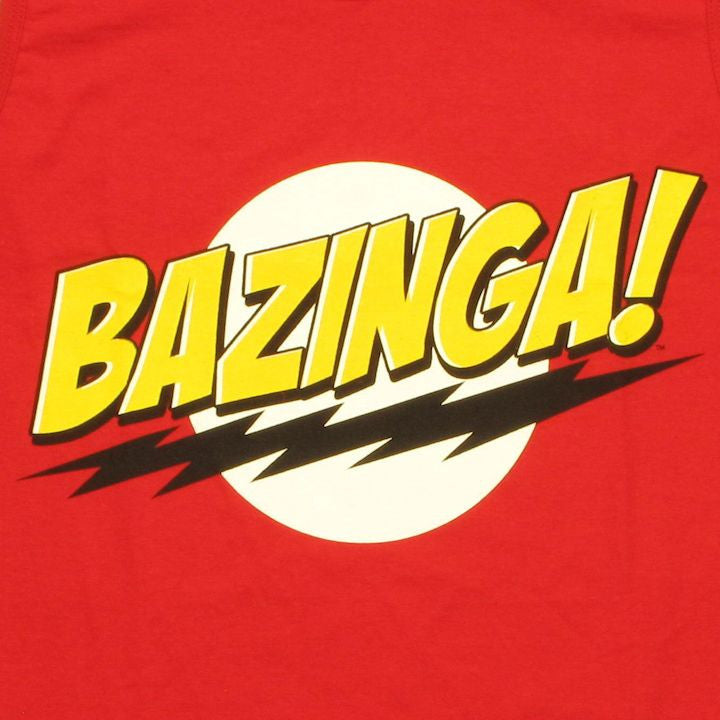 Big Bang Theory Bazinga Tank Top