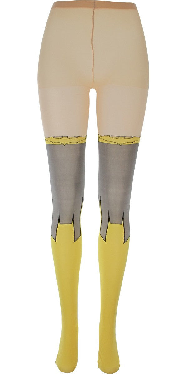 Batgirl Suit Logo Footed Tights