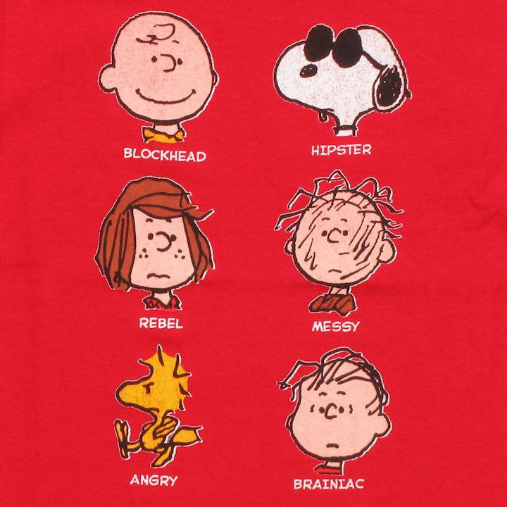 Peanuts Character Labels Toddler T Shirt