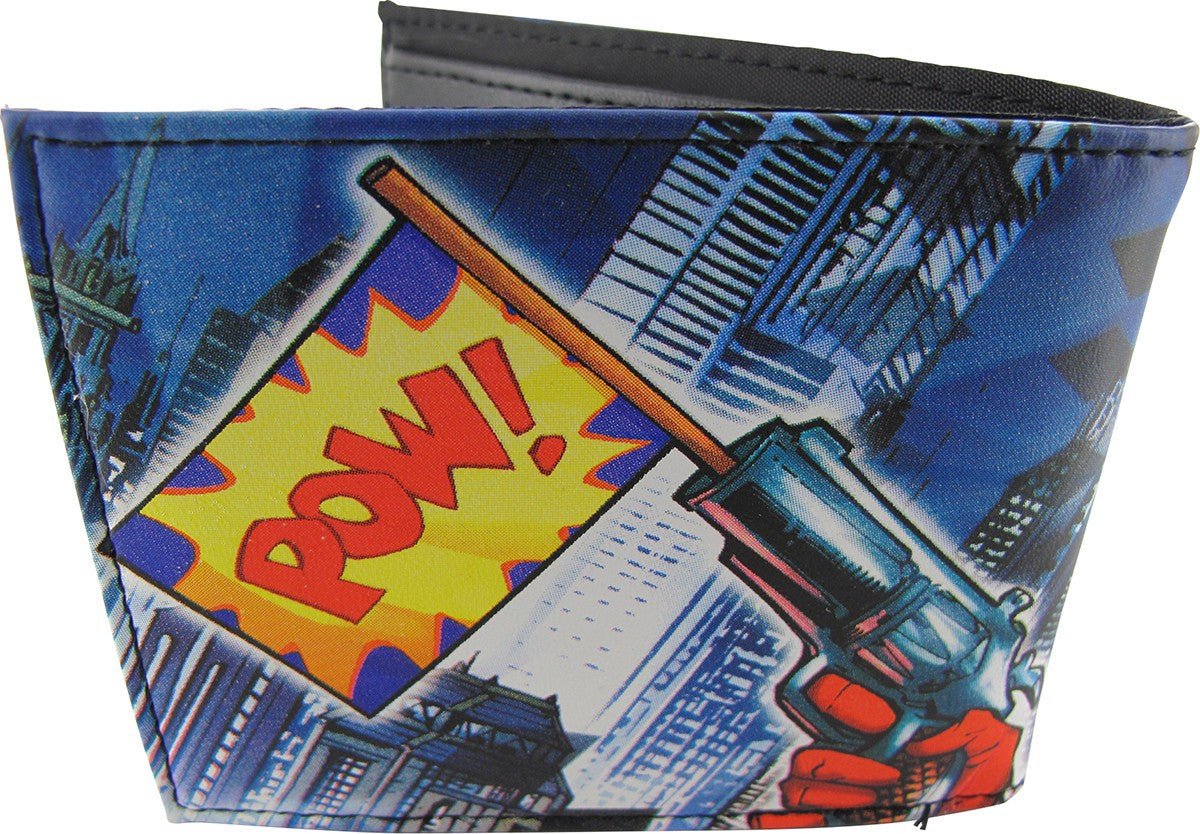 Harley Quinn Gun Pow Bifold Wallet