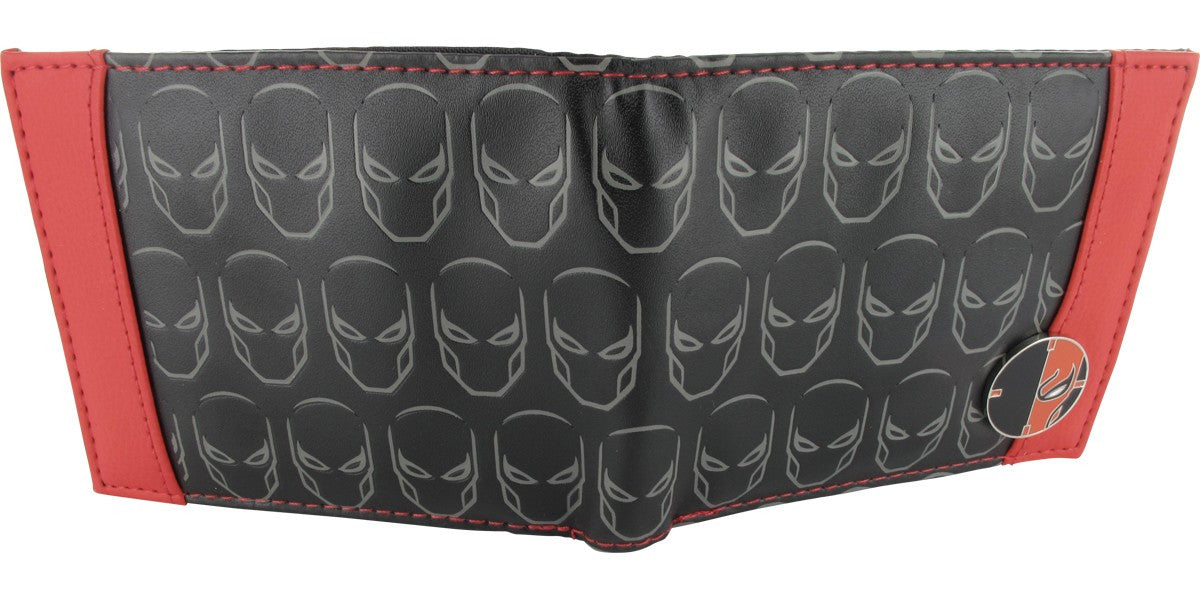 Deathstroke Debossed Logos Bifold Wallet