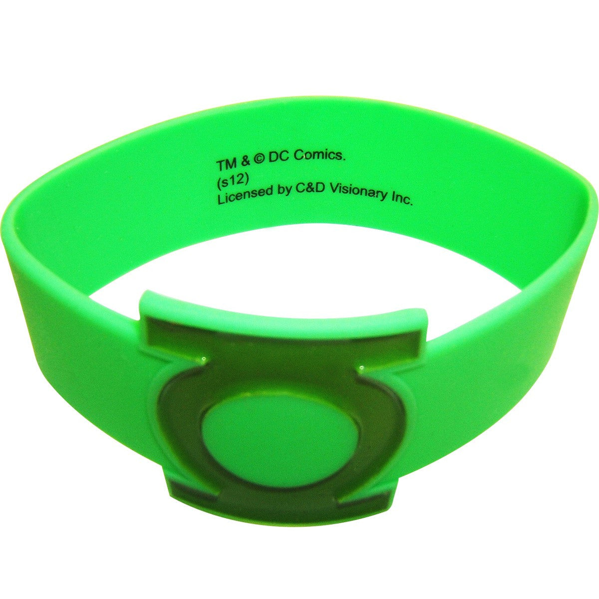 Green Lantern Big Logo Rubber Wristband