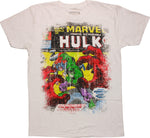 Incredible Hulk Mighty World Cover T Shirt Sheer