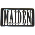 Iron Maiden Name Belt Buckle