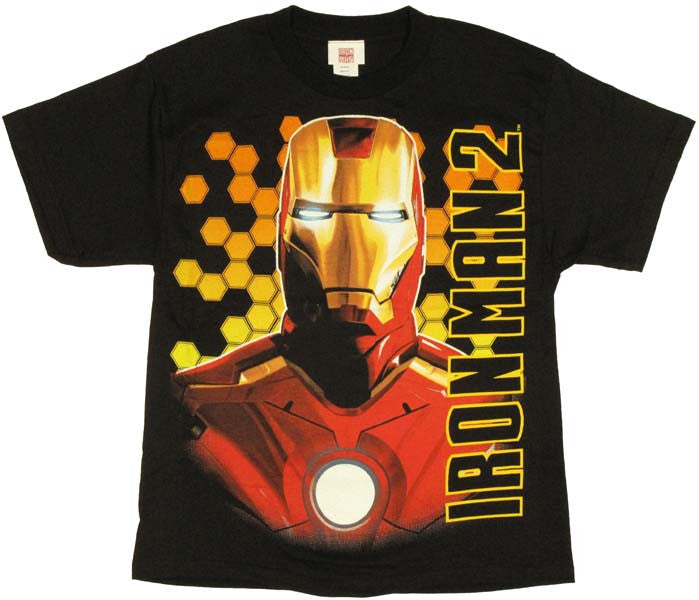Iron Man 2 Bust Youth T-Shirt