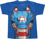 Iron Man 3 Patriot Suit Costume Youth T-Shirt