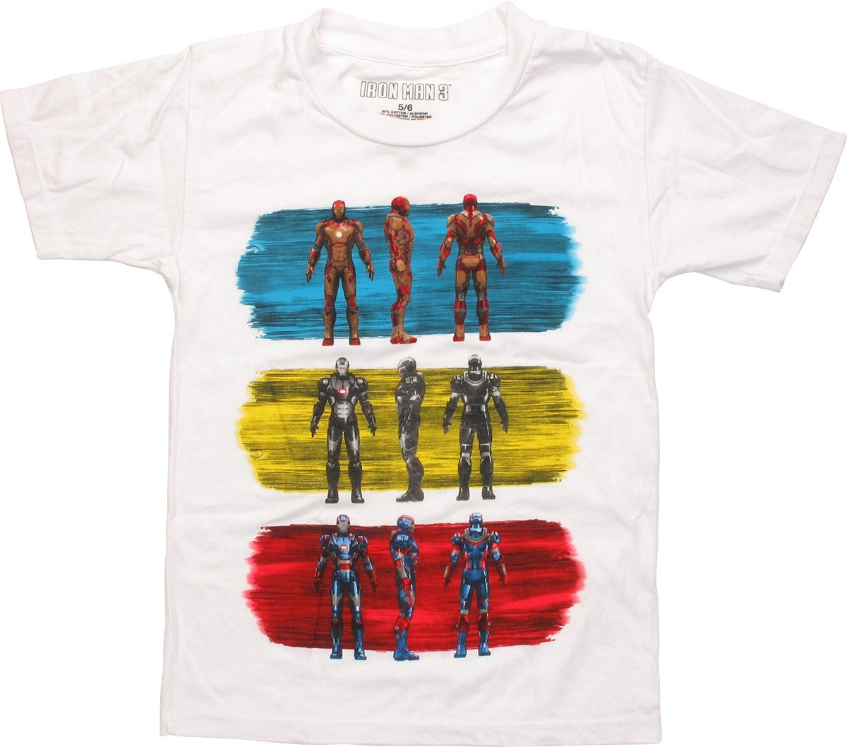 Iron Man 3 Suits of Armor Juvenile T-Shirt