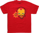 Iron Man Cutie Red Blast Youth T-Shirt