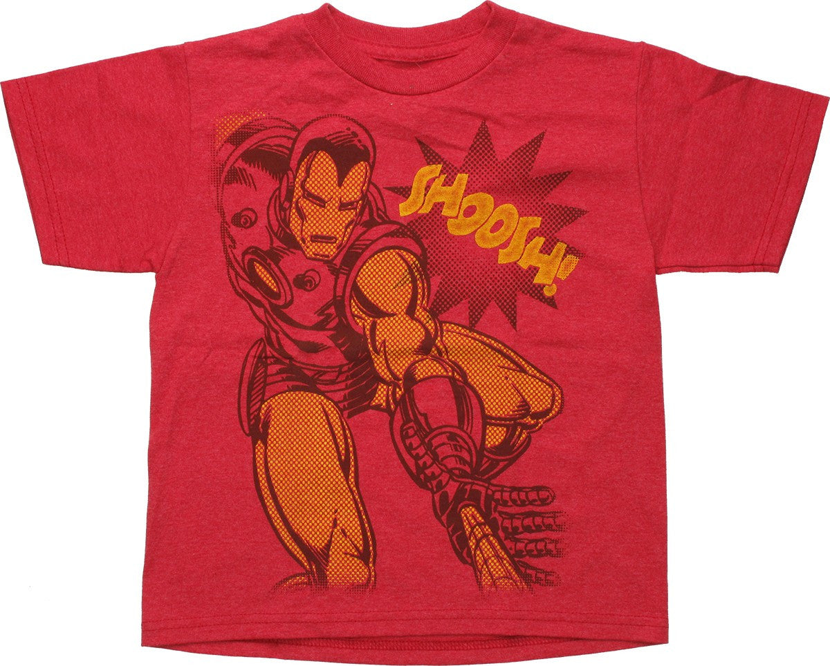 Iron Man Dotted Shoosh Juvenile T-Shirt