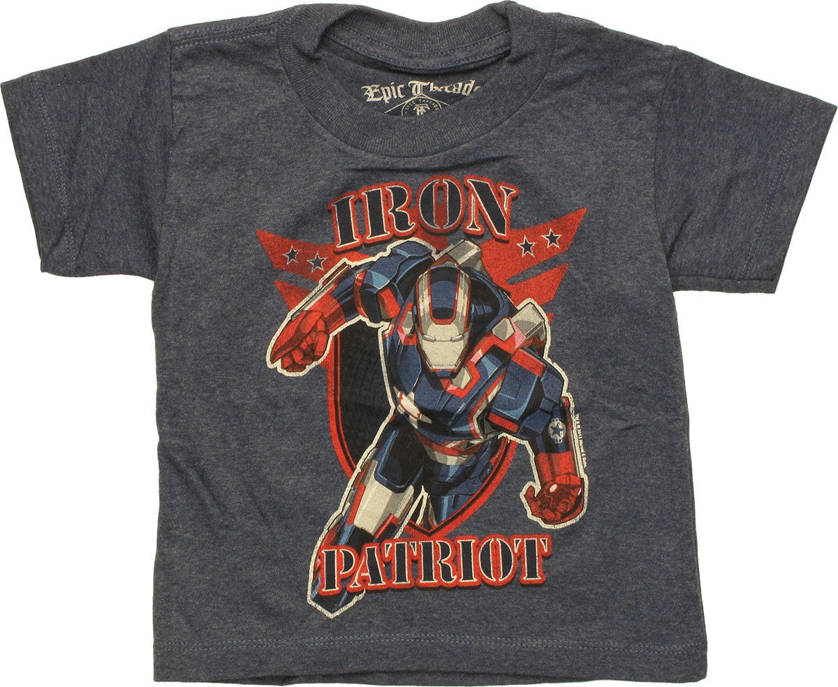 Iron Man Iron Patriot Toddler T-Shirt