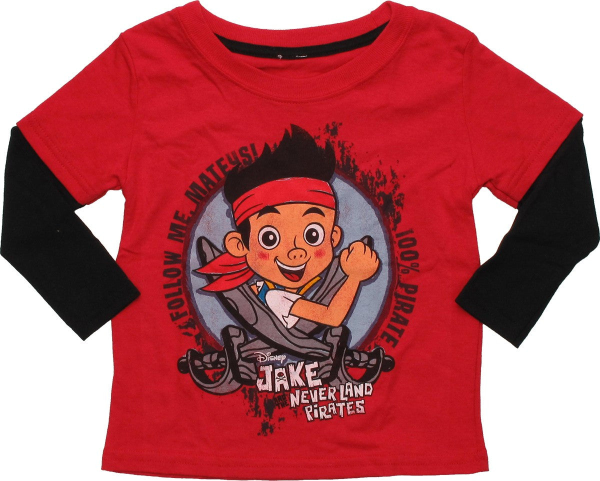 Jake and the Never Land Pirates Sword LS Toddler T-Shirt