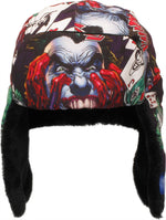 Joker Comic Panel Montage Trapper Hat