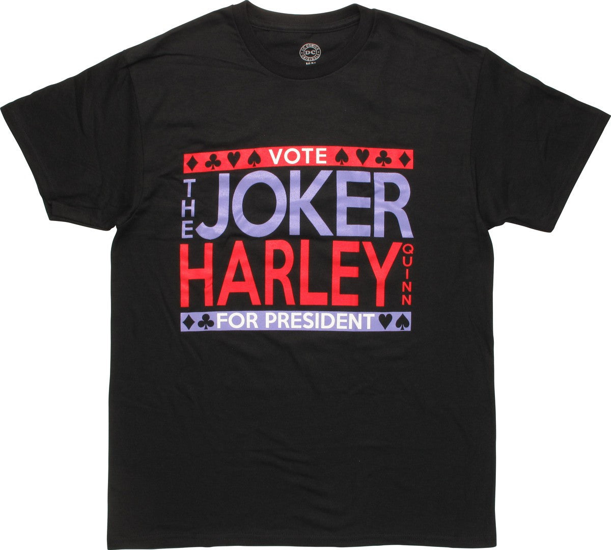 Joker Harley Quinn for President Vote T-Shirt