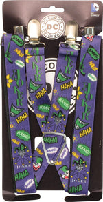 Joker Jester Icon Jumble Suspenders