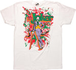 Joker Paint Splatter T Shirt Sheer