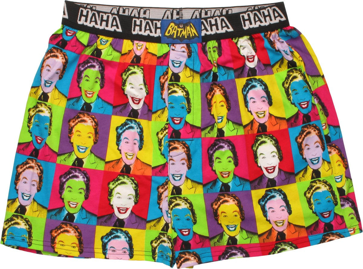 Joker Pop Art Squares Boxers