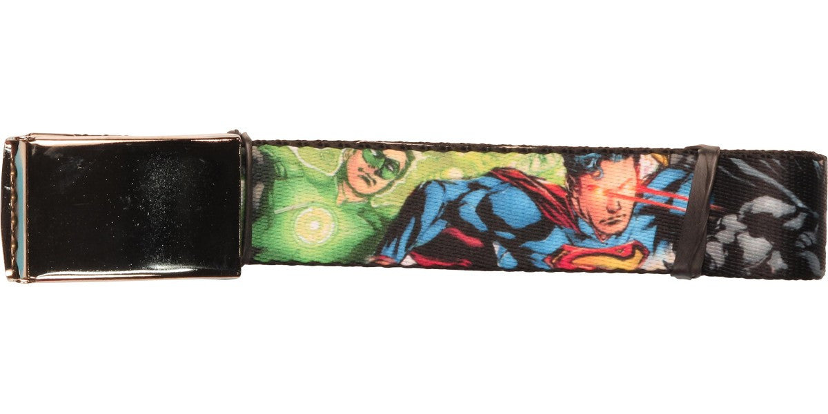 Justice League Action Wrap Mesh Belt