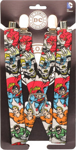 Justice League Heroic Poses Suspenders