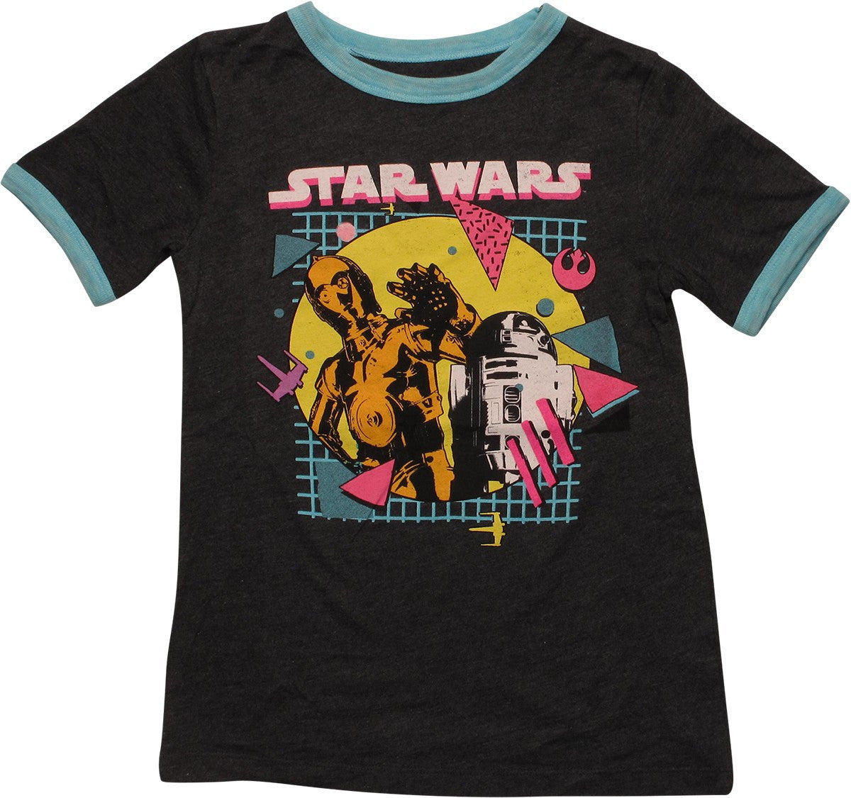 Star Wars Droids Circle Ringer Juvenile T-Shirt