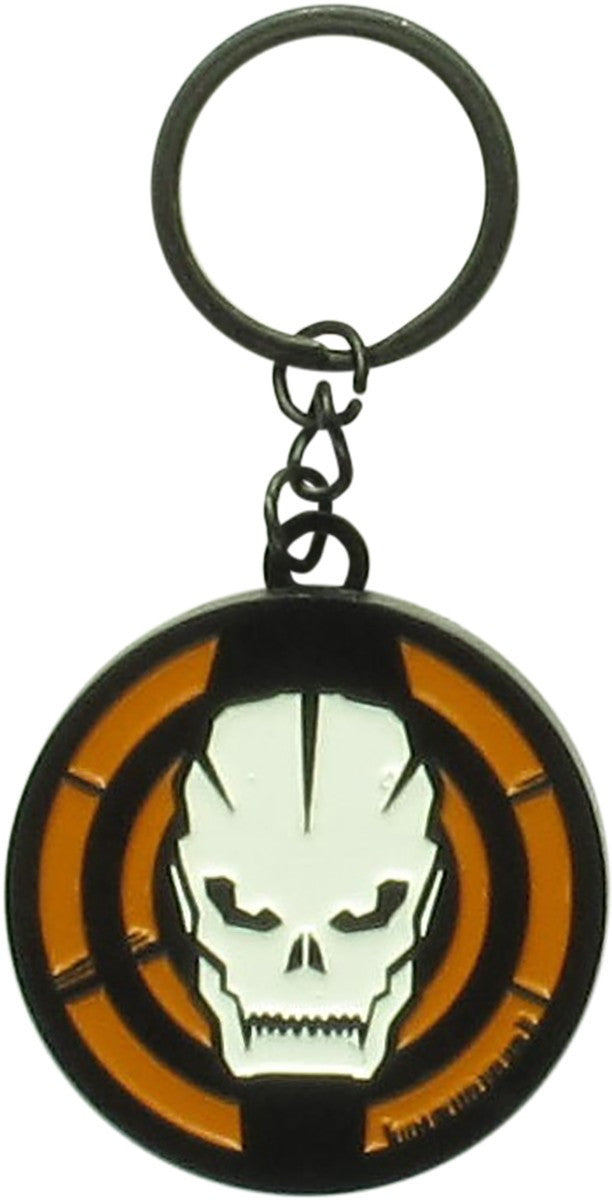 Call of Duty Black Ops Zombie Metal Logo Keychain