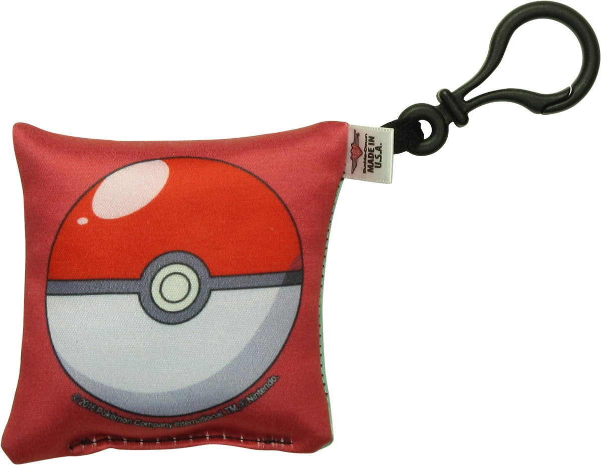 Pokemon Bulbasaur Pokeball Pillow Keychain