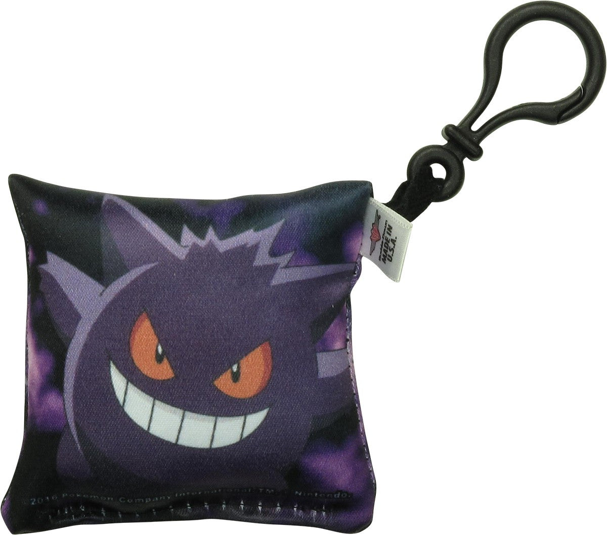 Pokemon Double-Sided Gengar Pillow Keychain