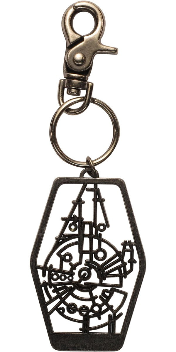 Star Wars Millennium Falcon Sabacc Card Keychain