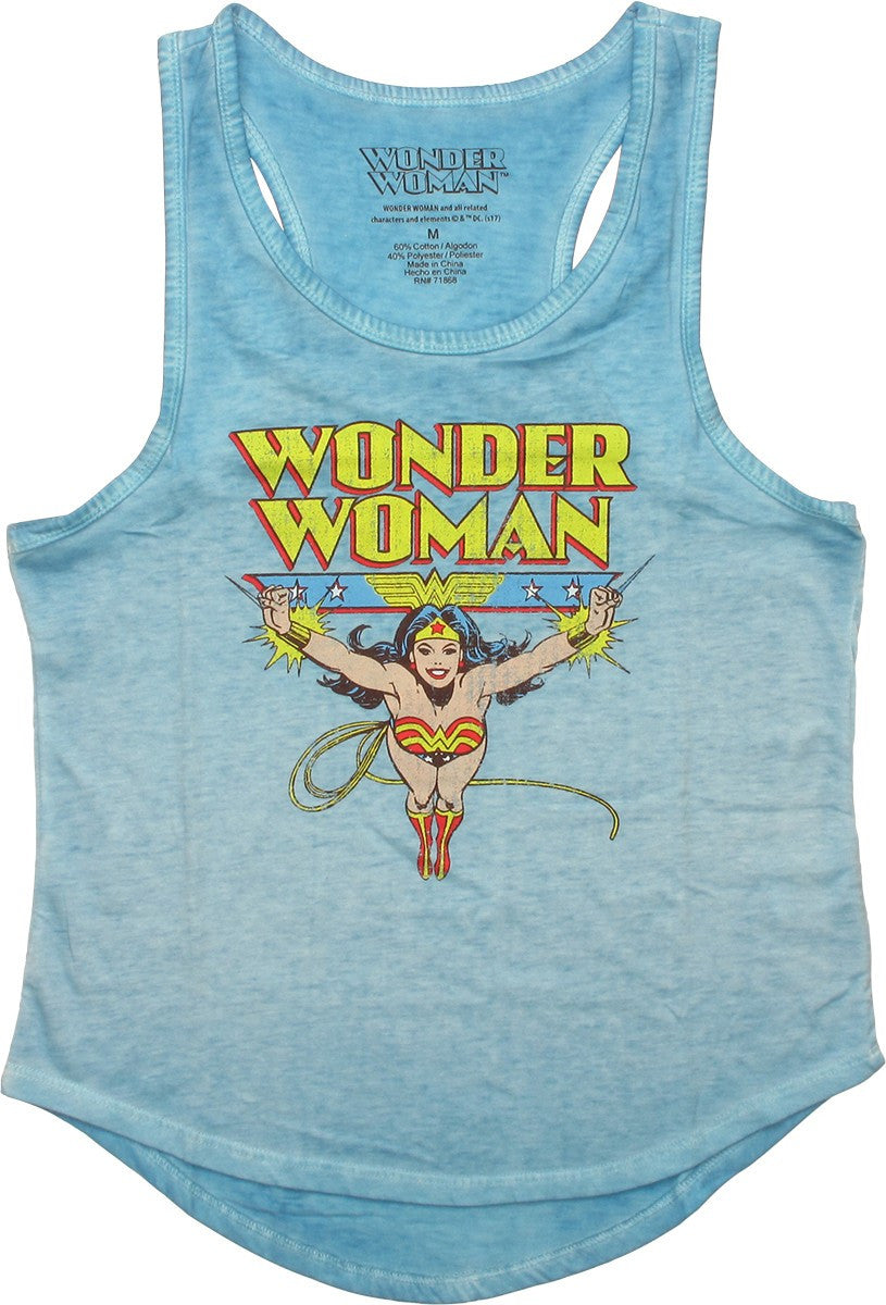 Wonder Woman Soar Tank Top Ladies Tee