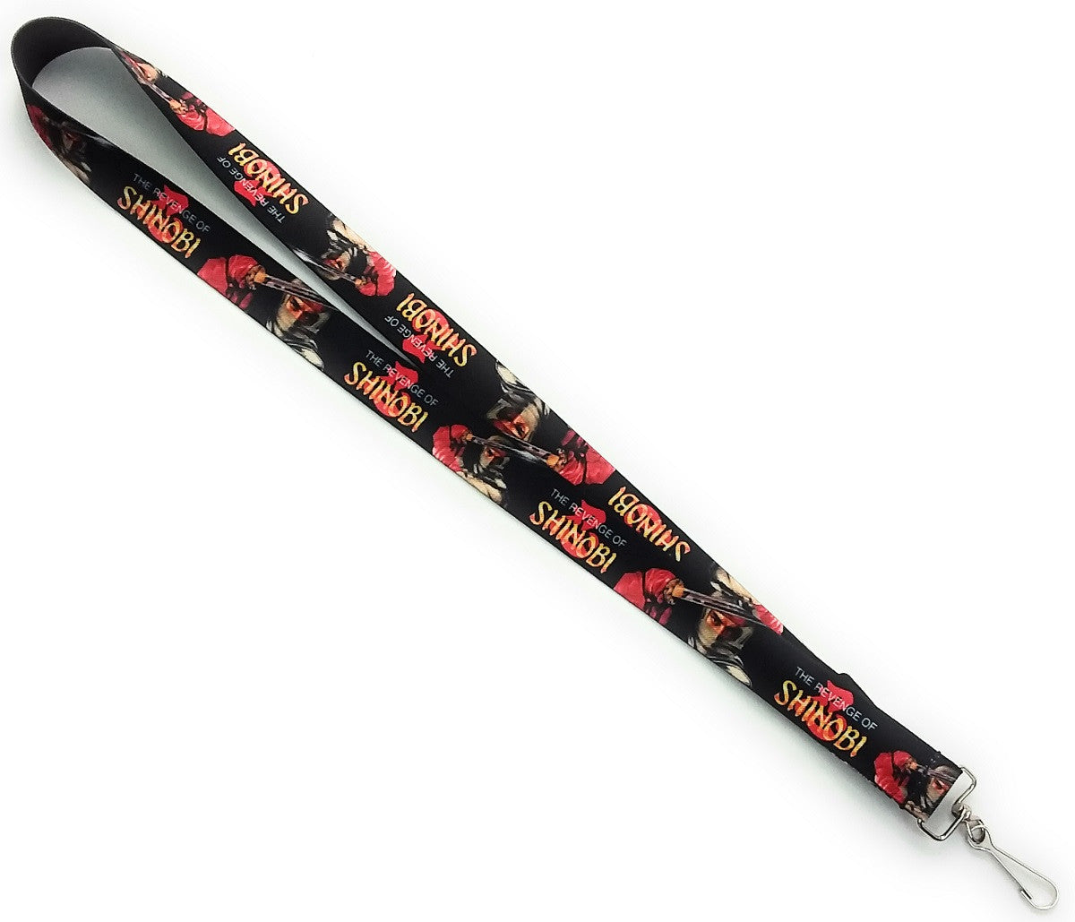 Revenge of the Shinobi Wrap Elastic Lanyard